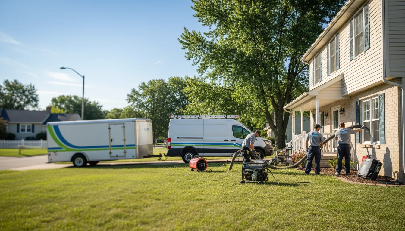 Flooded Basement Restoration And Cleanup With Repair in Cedar Creek, NE near me